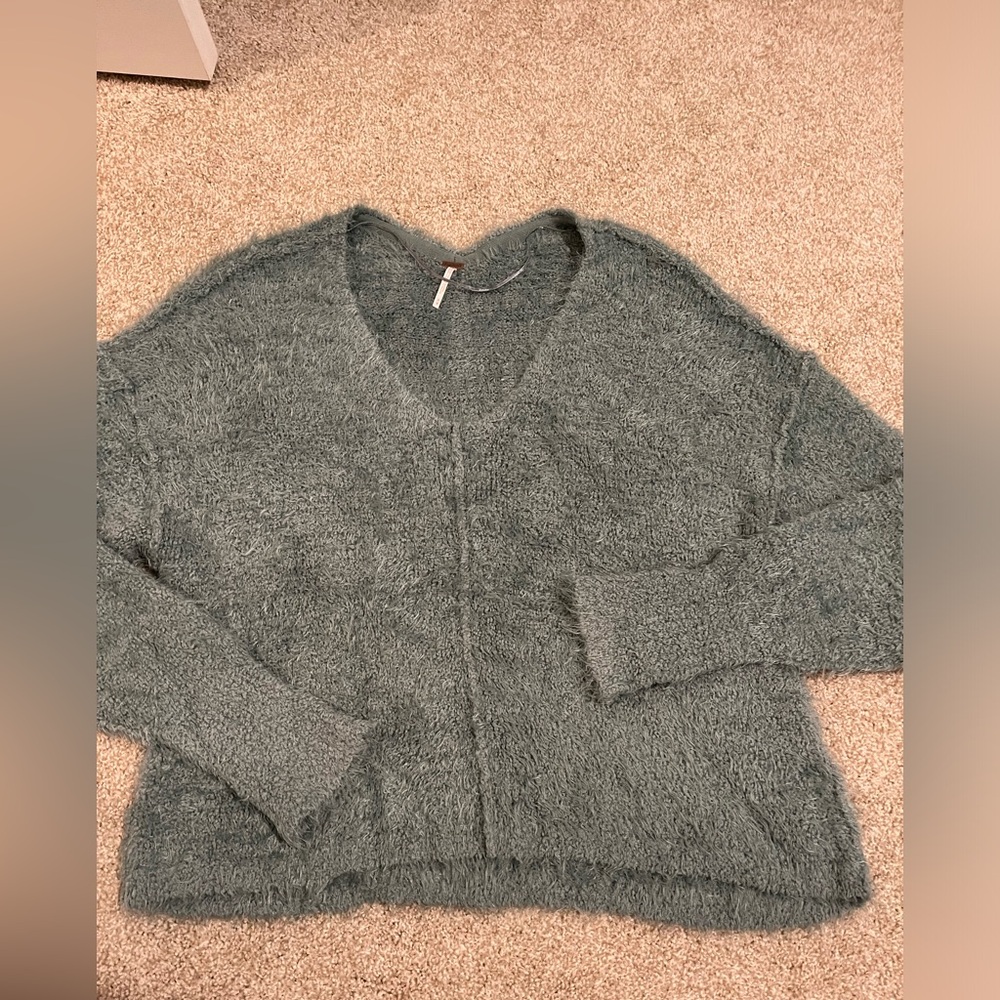 Fuzzy free people sweater